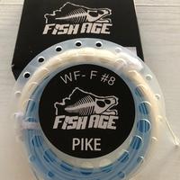 PIKE FLY LINE FISH AGE WF8F