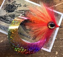 Rainbow Wiggle Fly Fish Age # 6/0