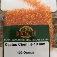 Cactus Chenille 10 mm orange