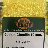 Cactus Chenille 10 mm yellow