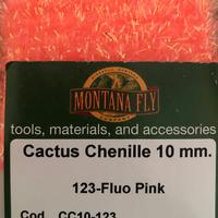 Cactus Chenille 10 mm fluo pink