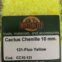 Cactus Chenille 10 mm fluo yellow