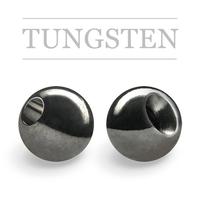 Tungsten Beads Head Fish Age black nickel 4,6 mm