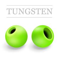 Tungsten Beads Head Fish Age fluo chart. 2mm