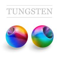 Tungsten Beads Head Fish  Age #3.2 rainbow
