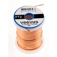 French Tinsel Veevus Copper Small 15 mt