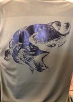 Pike T-shirt Fish Age Olive Green M